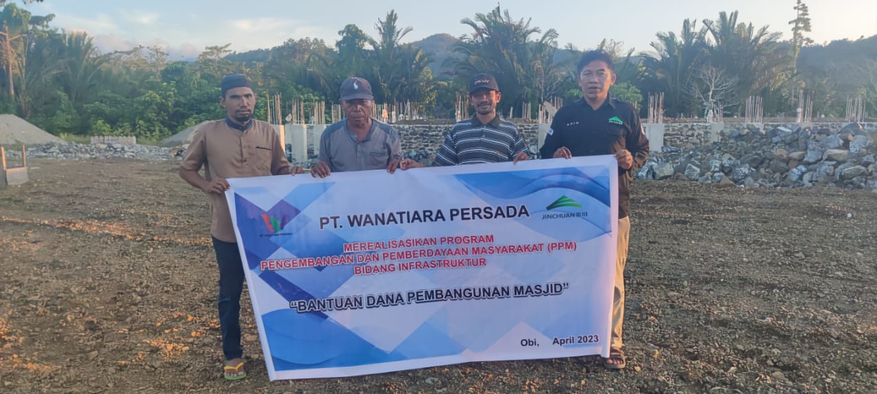 PT. Wanatiara Persada Peduli Masyarakat lingkar Tambang Obi