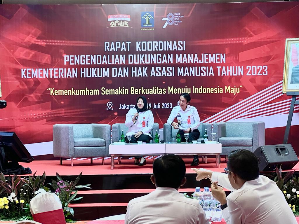 Kemenkumham Malut Terlibat Aktif Dalam Penyusunan Draft Kebijakan Program Dukungan Manajemen