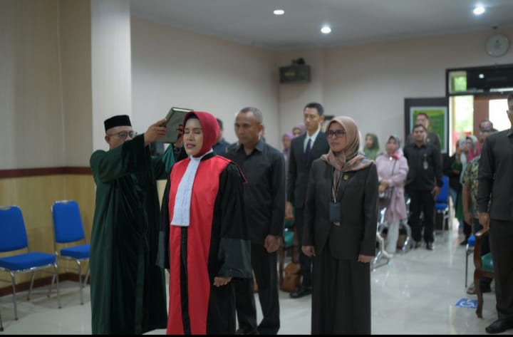 Pelantikan dan Serah Terima Jabatan Wakil Ketua Pengadilan Negeri Soa Sio