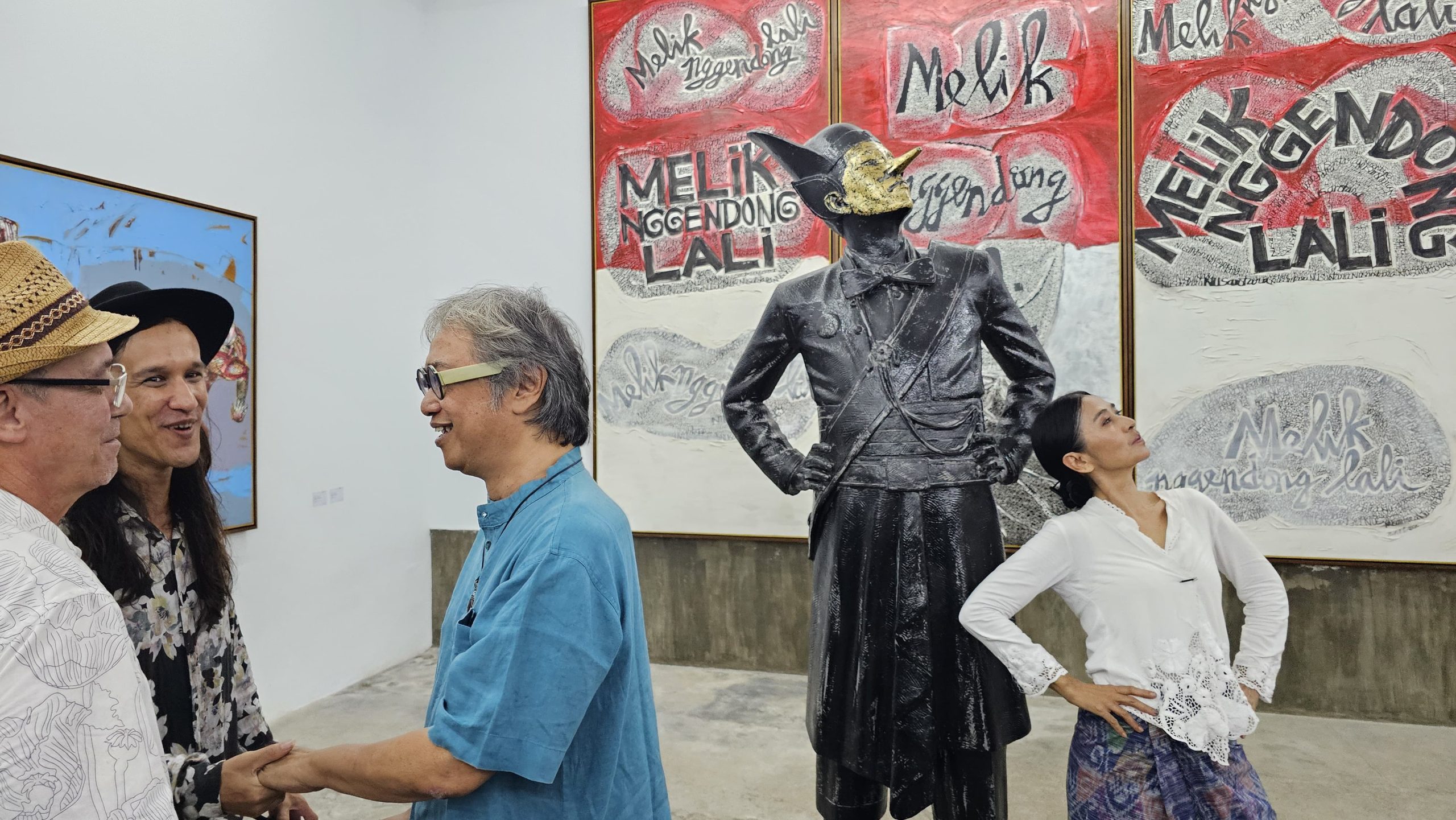 Pameran Tunggal Butet Kartaredjasa, Kritik Sosial Lewat Budaya di Tengah Kelamnya Dunia Politik